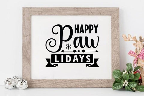 Happy Paw Lidays SVG Angelina750 