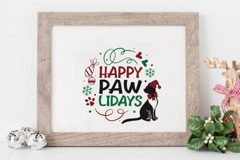 Happy Paw Lidays SVG Angelina750 