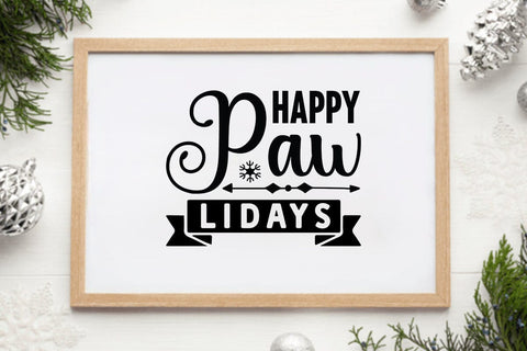 Happy Paw Lidays SVG Angelina750 