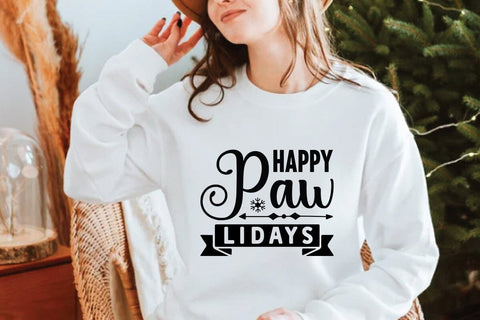 Happy Paw Lidays SVG Angelina750 