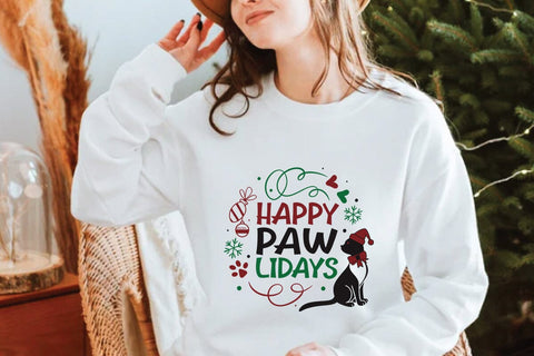 Happy Paw Lidays SVG Angelina750 