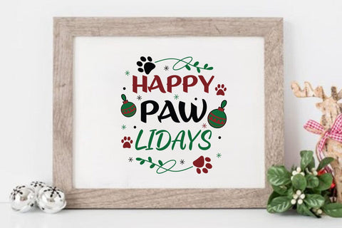 Happy Paw Lidays SVG Angelina750 