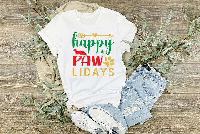 Happy Paw Lidays SVG Angelina750 