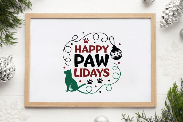 Happy Paw Lidays SVG Angelina750 