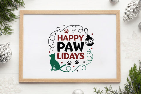 Happy Paw Lidays SVG Angelina750 