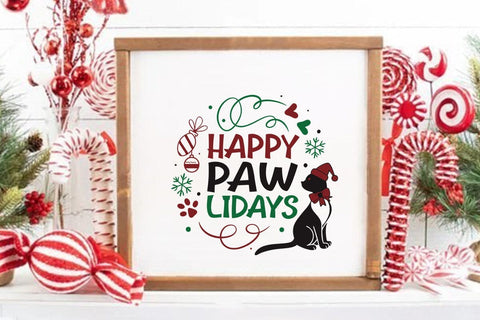 Happy Paw Lidays SVG Angelina750 