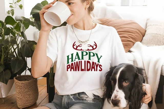 Happy pawlidays SVG Angelina750 