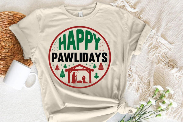 Happy pawlidays SVG Angelina750 