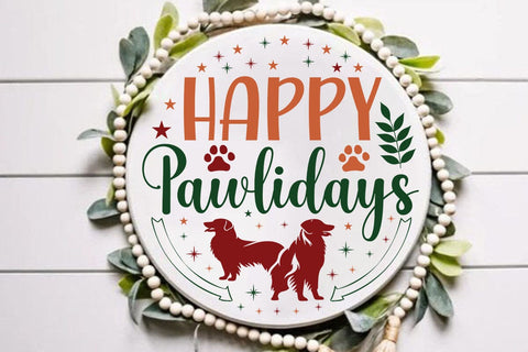 Happy pawlidays SVG Angelina750 