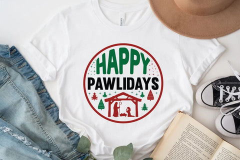 Happy pawlidays SVG Angelina750 