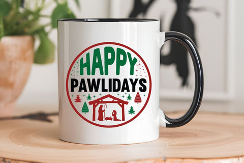 Happy pawlidays SVG Angelina750 