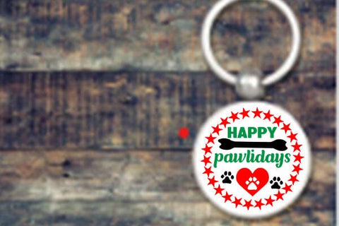 Happy pawlidays SVG Angelina750 