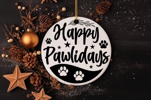 Happy pawlidays SVG Design SVG Designangry 