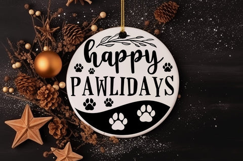 Happy pawlidays SVG Design SVG Designangry 