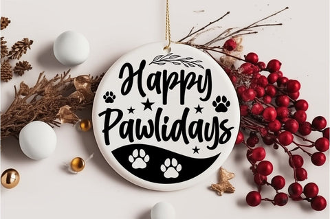 Happy pawlidays SVG Design SVG Designangry 