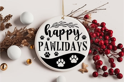 Happy pawlidays SVG Design SVG Designangry 