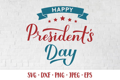 Happy Presidents Day SVG. American holiday. Patriotic design SVG LaBelezoka 