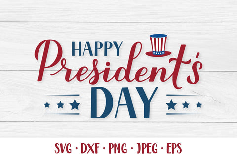 Happy Presidents Day SVG. USA holiday. Patriotic design SVG LaBelezoka 