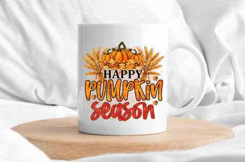 Happy pumpkin season Sublimation Design Sublimation Regulrcrative 