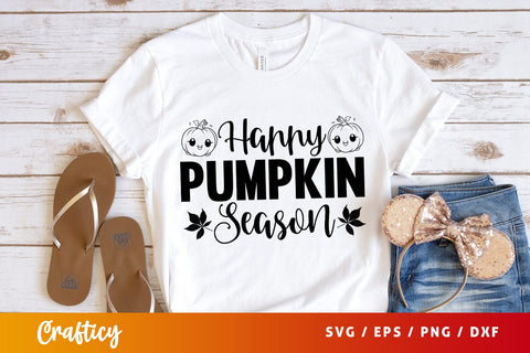 Happy pumpkin season svg Design SVG Designangry 
