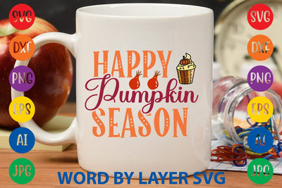 Happy Pumpkin Season SVG DESIGN SVG Rafiqul20606 