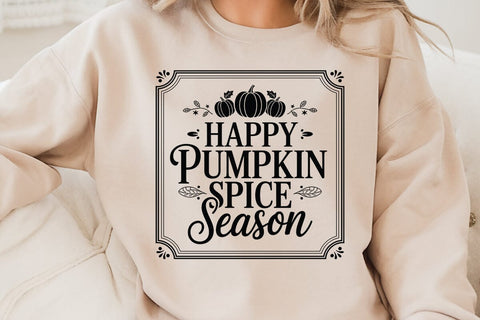 Happy Pumpkin Spice Season SVG Angelina750 