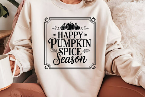 Happy Pumpkin Spice Season SVG Angelina750 