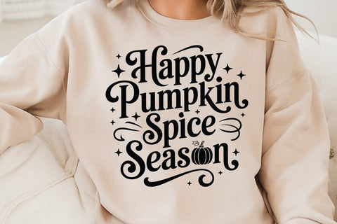 Happy Pumpkin Spice SVG Angelina750 