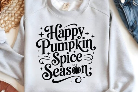 Happy Pumpkin Spice SVG Angelina750 
