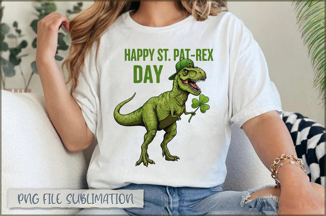 Happy Saint PT-REX Day Sublimation Sublimation Shetara Begum 