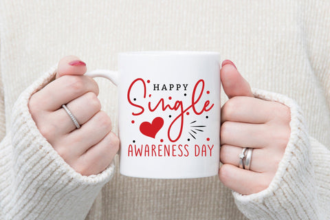 Happy Single Awareness Day, Anti Valentine SVG SVG CraftLabSVG 