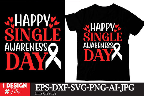 Happy Single Awareness Day SVG Cut File SVG Insomnia Std 