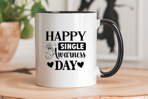 Happy single awarness day SVG Angelina750 