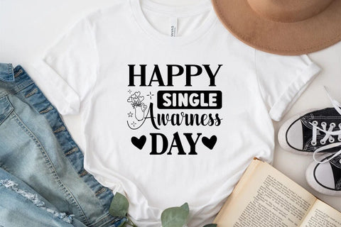 Happy single awarness day SVG Angelina750 