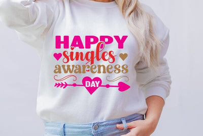 happy singles awareness day SVG Angelina750 