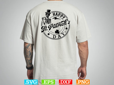 Happy St Patrick’s Day Gift T-shirt Design SVG Creativeart88 