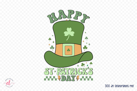 Happy St. Patrick's Day PNG Sublimation Sublimation CraftLabSVG 