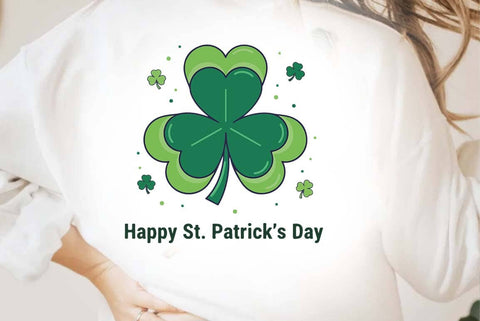Happy St Patrick's Day Quote T-shirt Design SVG FiveStarCrafting 