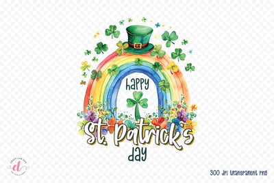 Happy St. Patrick's Day Sublimation PNG Sublimation CraftLabSVG 