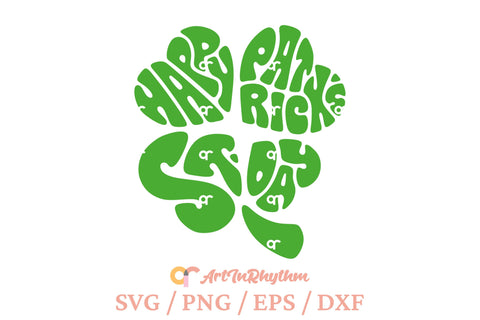 Happy St. Patrick's Day Svg, Lucky Clover Svg, Shamrock Svg, St. Patrick's Day Svg, Irish Svg SVG Artinrhythm shop 