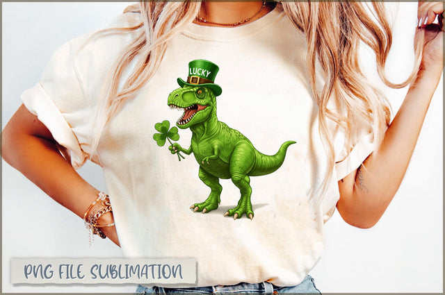 Happy St.Pat-Rex Day Sublimation Sublimation Shetara Begum 