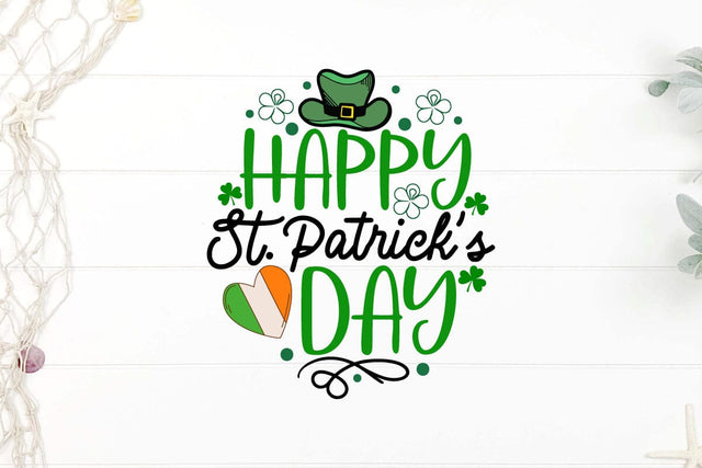 Happy St.Patrick’s Day SVG Cut File SVG Insomnia Std 