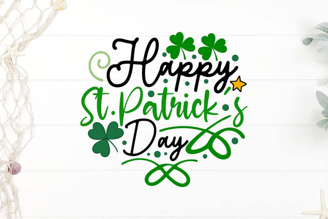 Happy St.Patricks Day SVG Cut File SVG Insomnia Std 