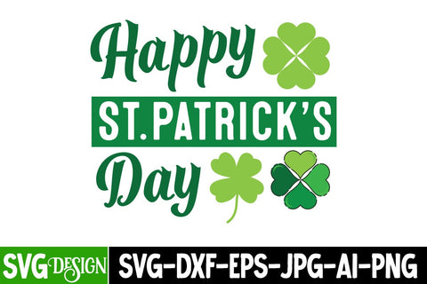 Happy St.Patrick’s Day SVG Design, St.patrick's Day SVG Design,Happy St.Patrick's Day SVG Design,St.patrick's Day Sublimation PNG SVG BlackCatsMedia 