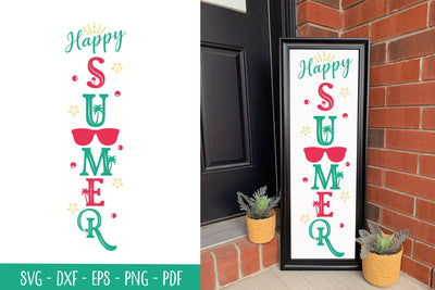 Happy Summer - Summer Porch Sign SVG SVG CraftLabSVG 