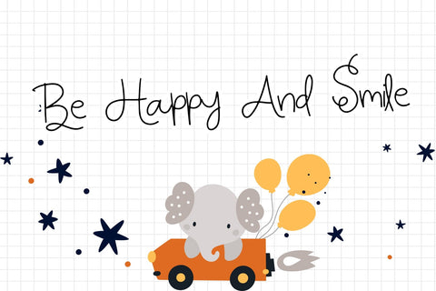Happy Swirly Font Dm Letter Studio 
