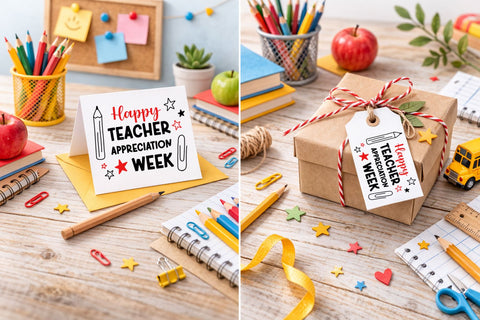 Happy Teacher Appreciation Week SVG | Teacher Gift Print PNG, School Elements Cut File, Sublimation | Thank You Teachers | Digital Download SVG AnnaViolet_store 