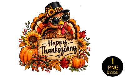 Happy Thanksgiving PNG, Cool Turkey Sublimation Design, Leopard Sunglasses Pilgrim Turkey, Sunflower Pumpkin Fall Shirt Design, Instant Download Sublimation Insomnia Std 