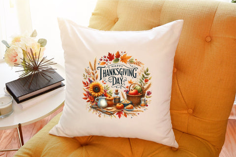 Happy Thanksgiving Quote Sublimation Bundle Sublimation designartist 