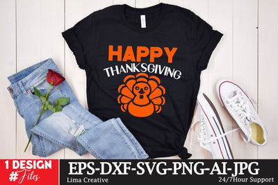 Happy Thanksgiving SVG Cut File SVG Insomnia Std 